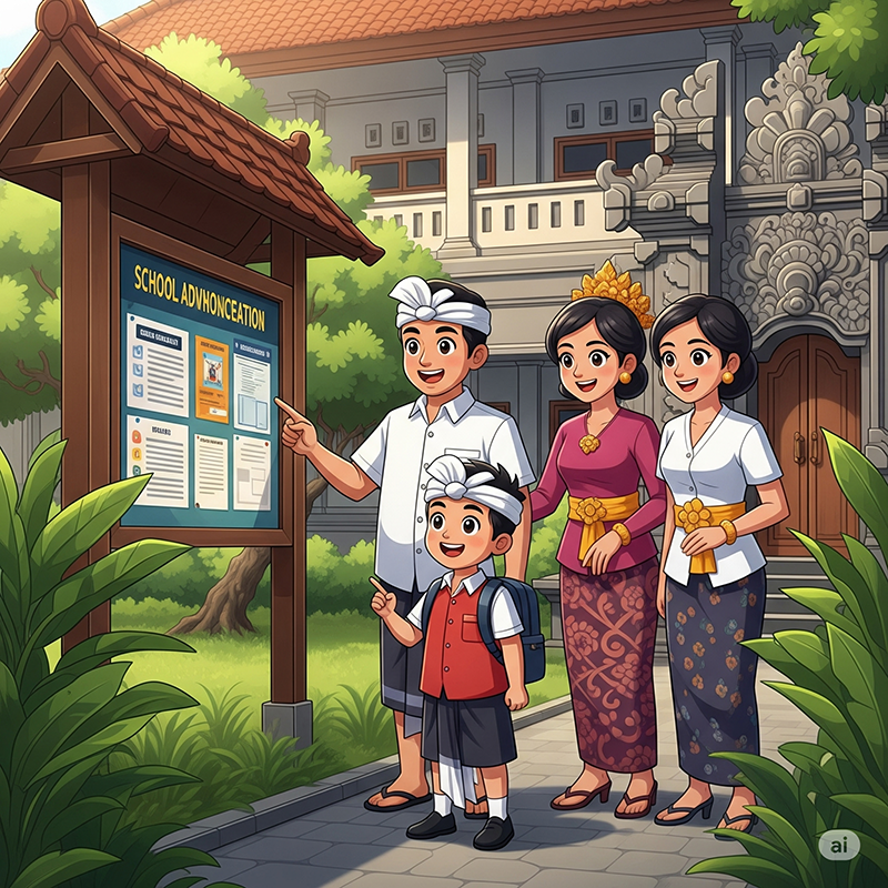 Ilustrasi Melihat Pengumuman Hasil Seleksi